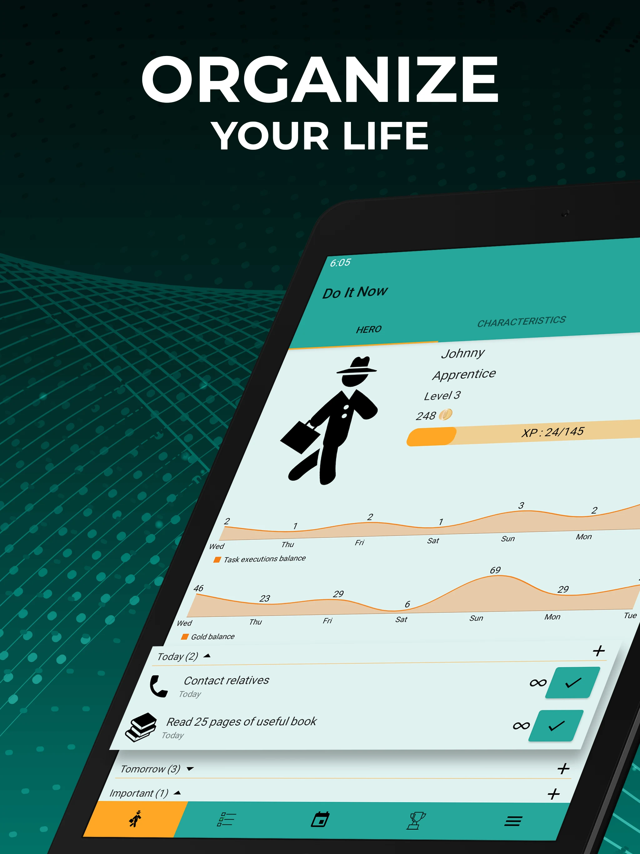 Do It Now: RPG To Do List screenshot