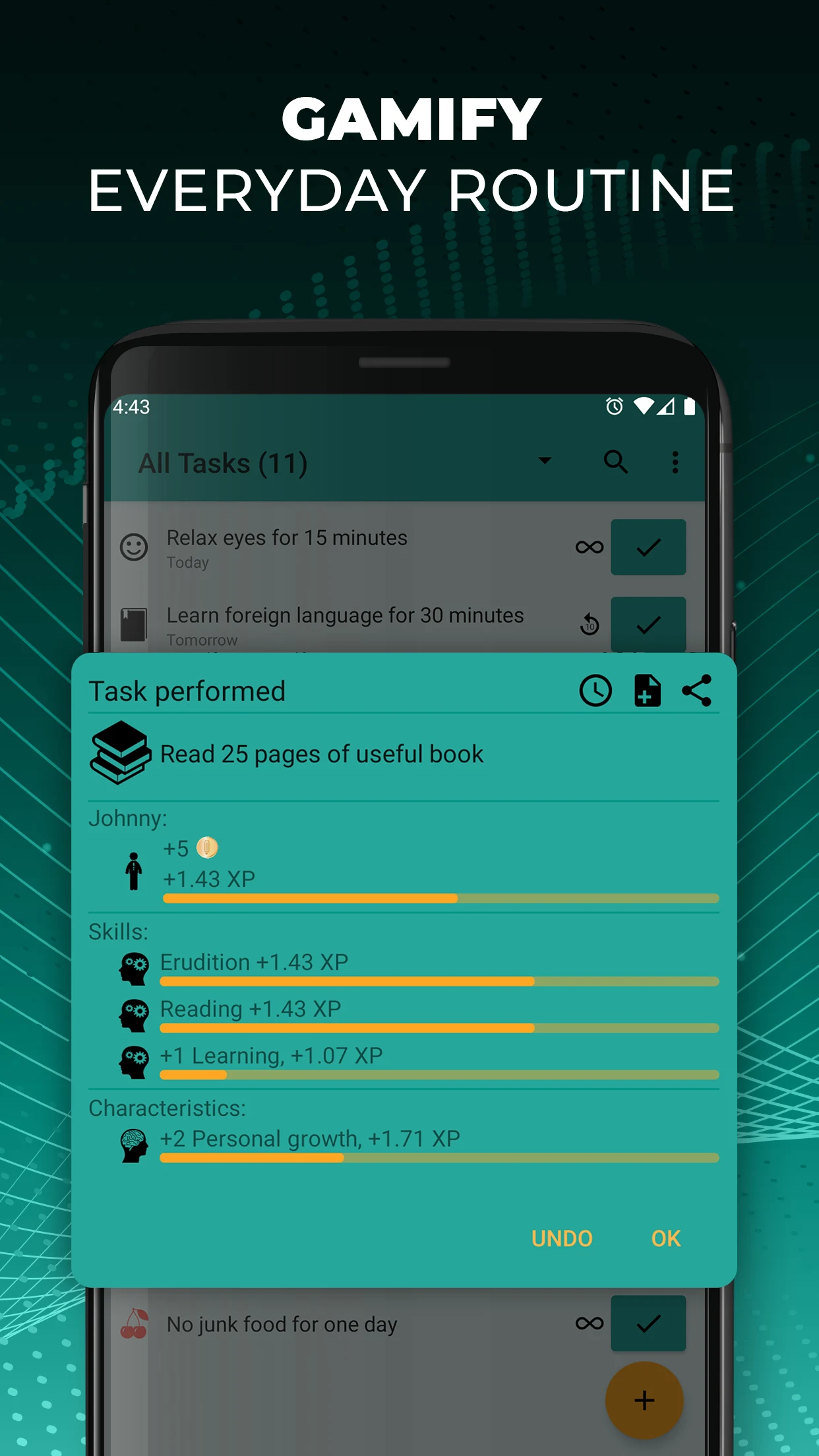 Do It Now: RPG To Do List screenshot